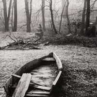 Boat in Backyard, Fish Lake, Mn