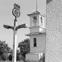 Skelley Sign and Pump House, Lily, SD